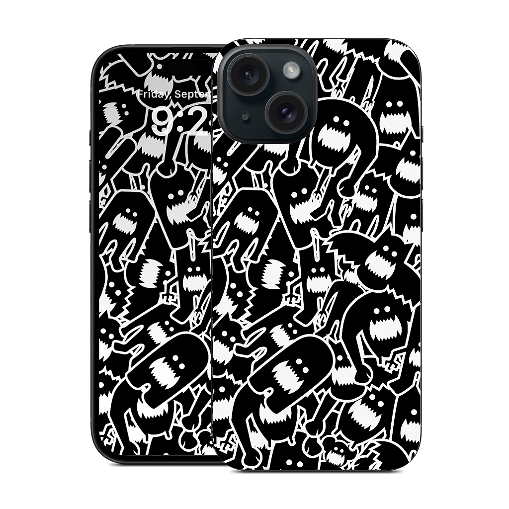 Monster Collage 2 iPhone Skin