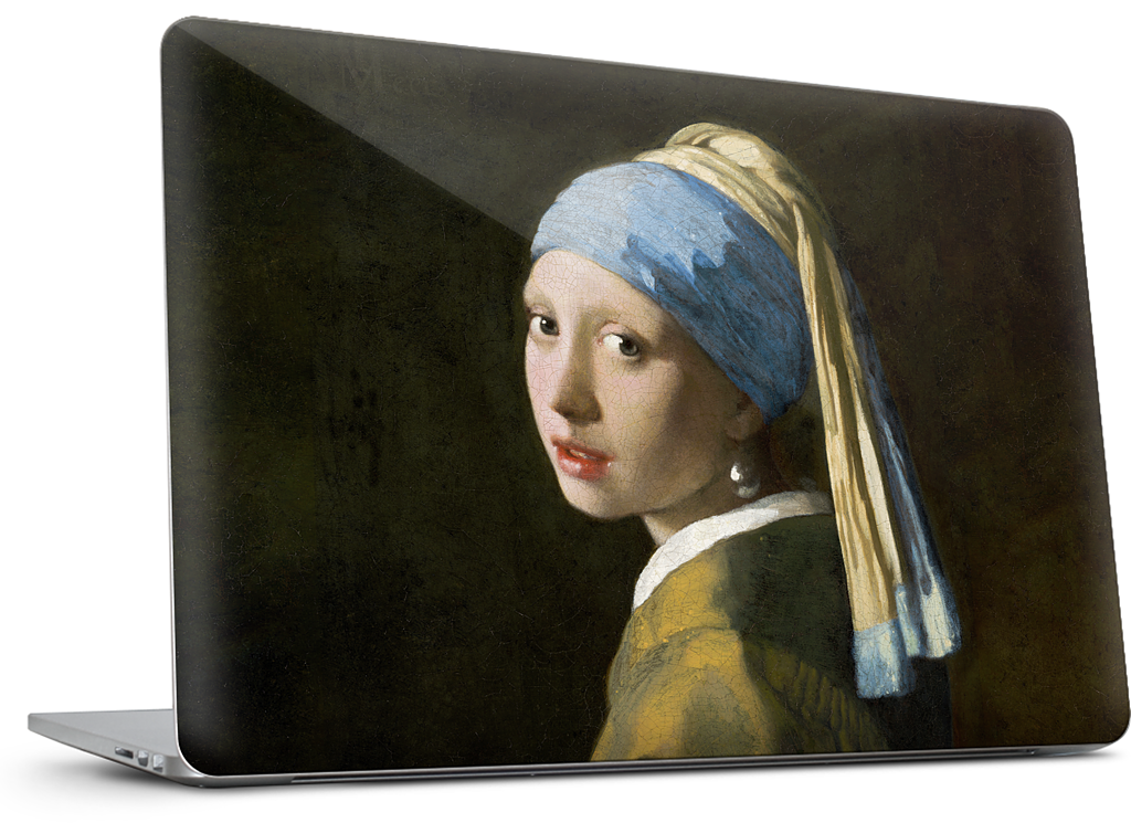Girl with a Pearl Earring MacBook Skin