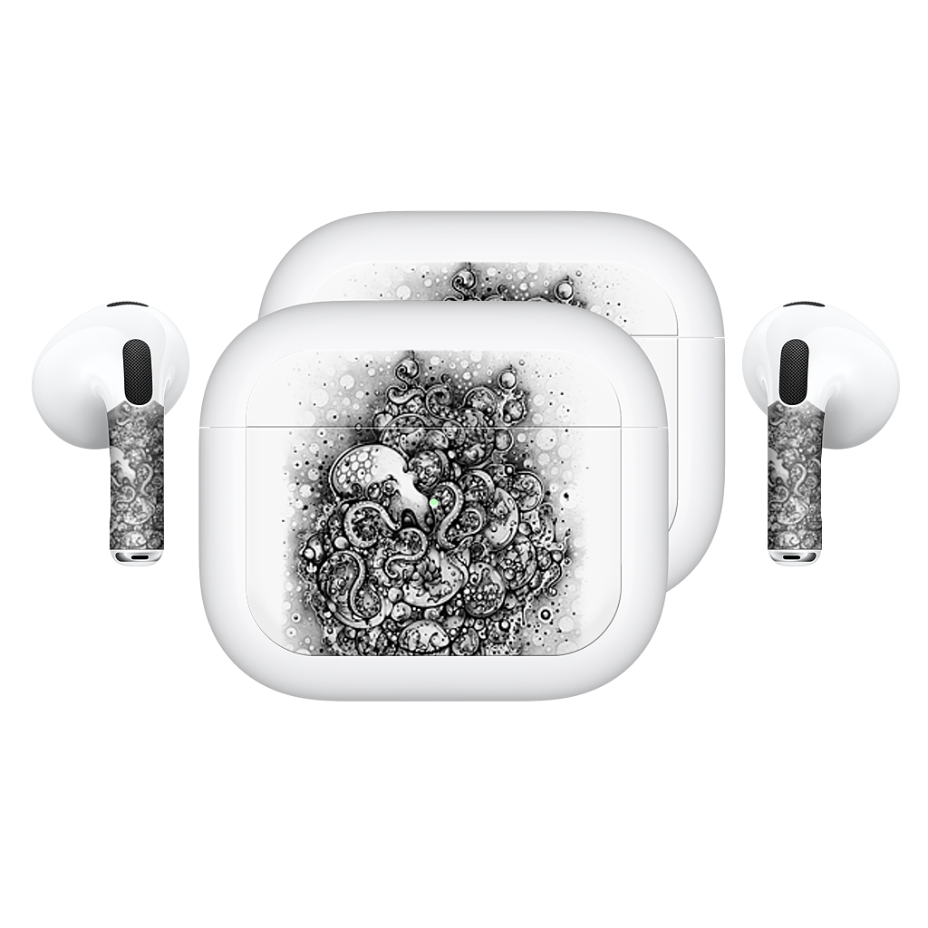 A Curious Embrace AirPods
