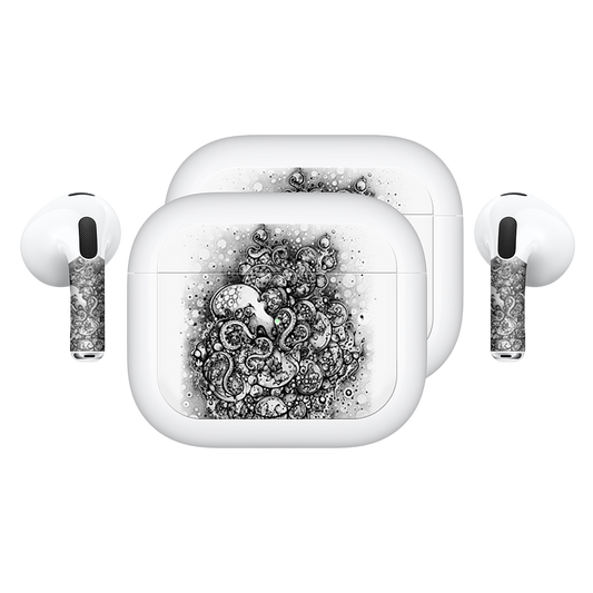 A Curious Embrace AirPods