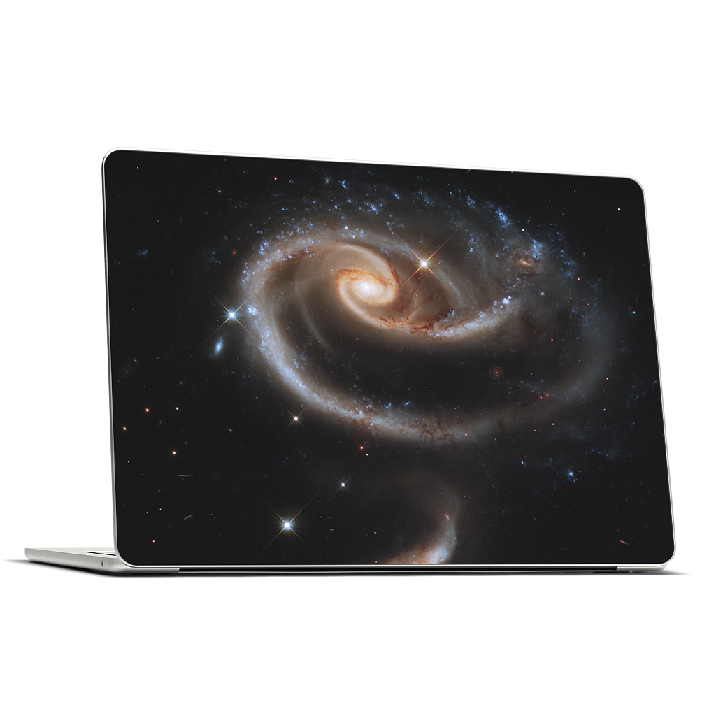 A Rose Of Galaxies MacBook Skin