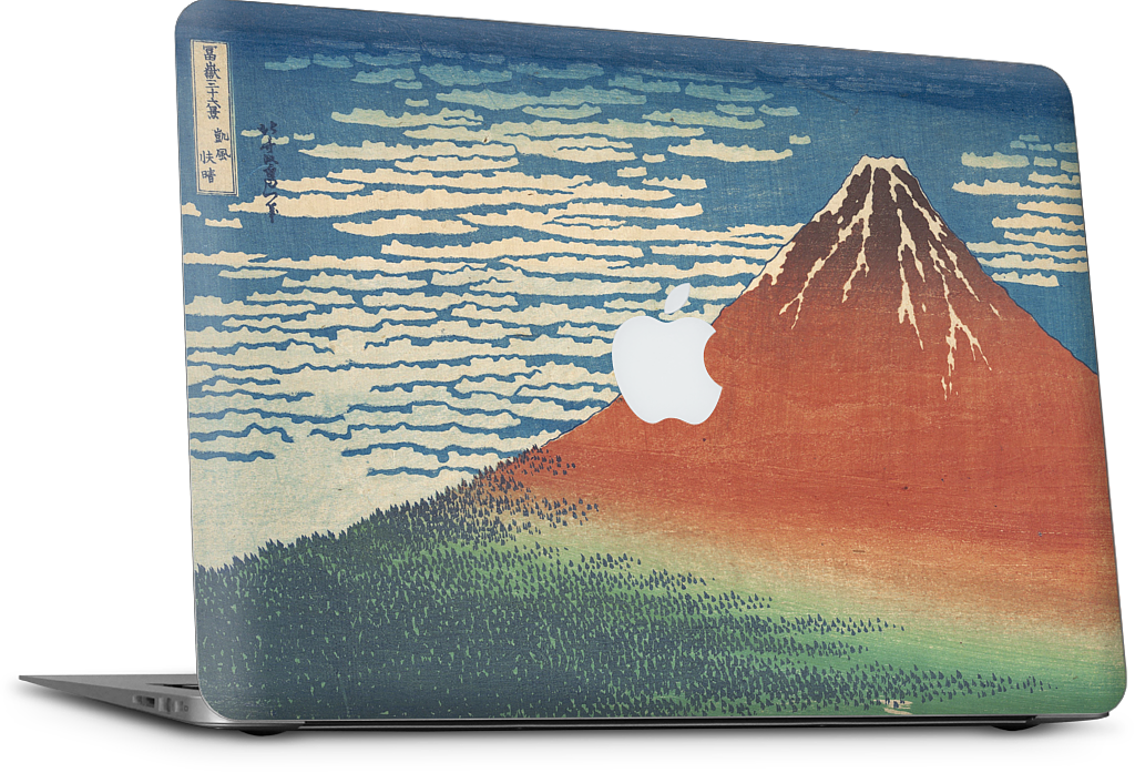 South Wind, Clear Sky (Gaifū Kaisei) MacBook Skin