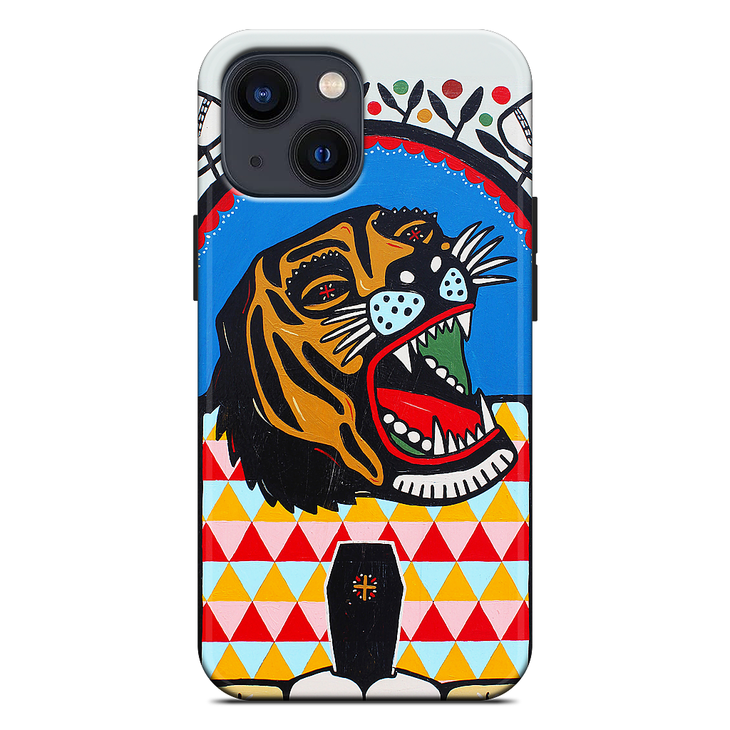 Tiger Coffin iPhone Case