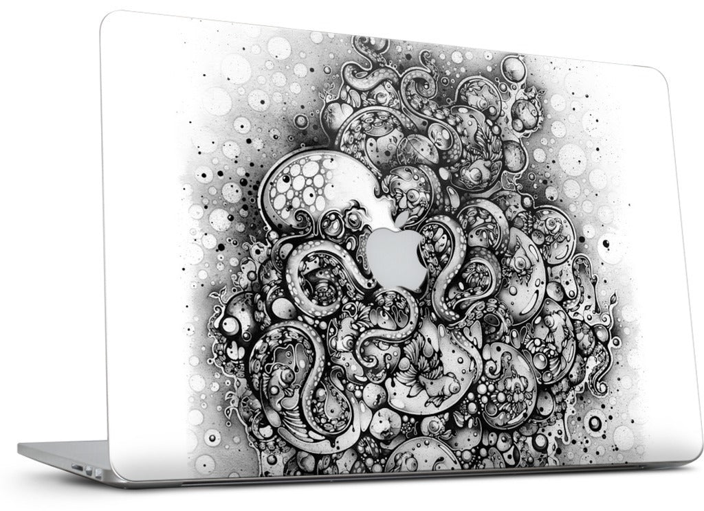 A Curious Embrace MacBook Skin