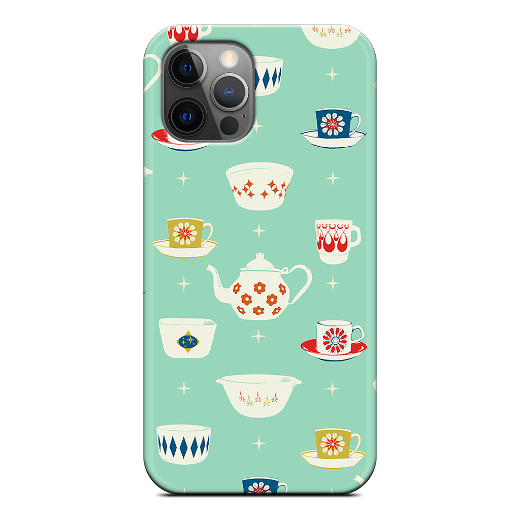 Happy Dishes iPhone Case
