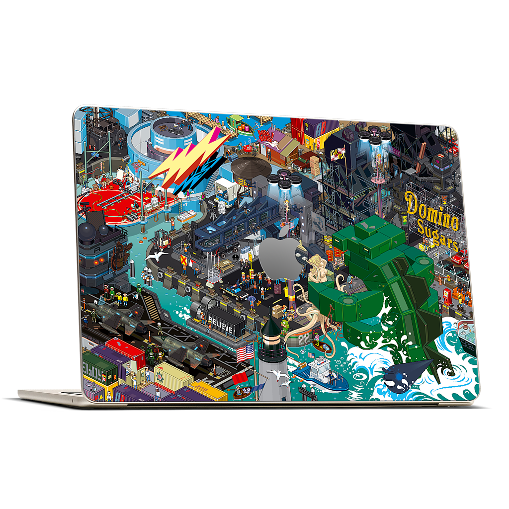Baltimore Docks MacBook Skin