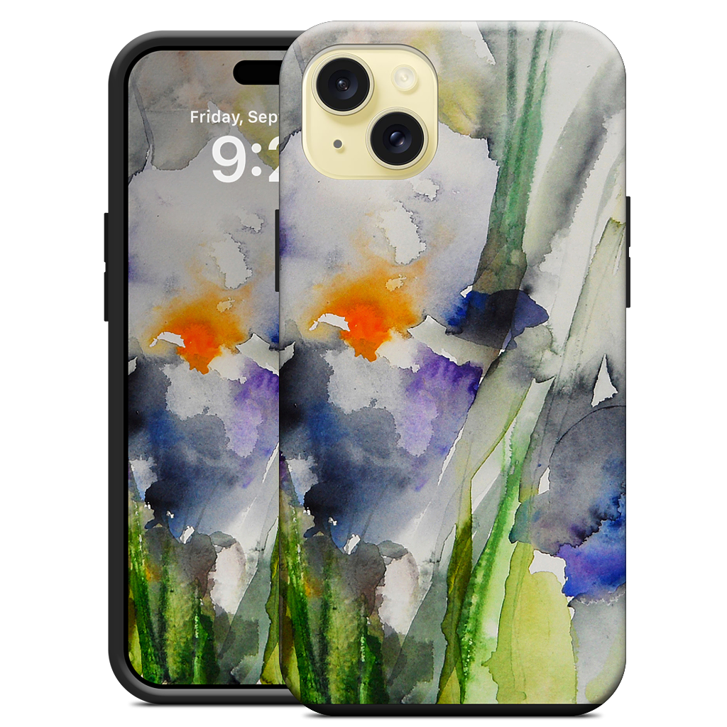 Blue Irises iPhone Case