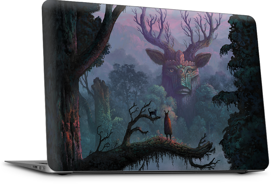 Face of the Ancient MacBook Skin