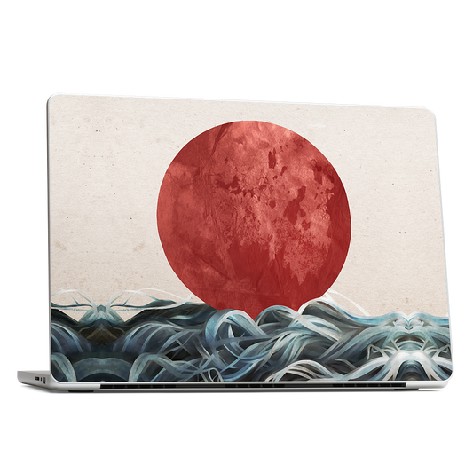 Sunrise in Japan MacBook Skin