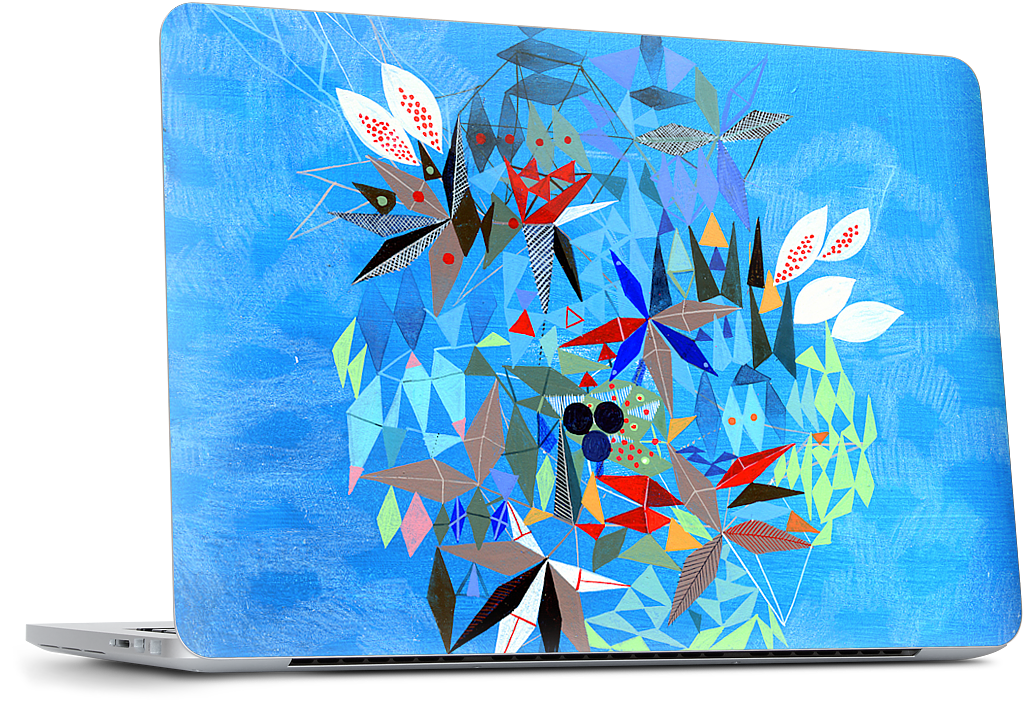 Triangle Cloud MacBook Skin