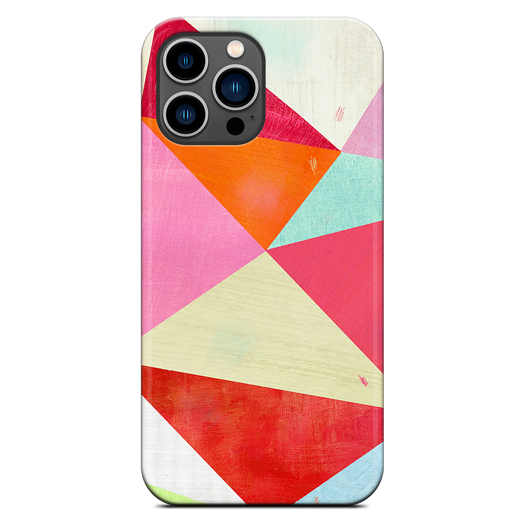 Pink Triangle iPhone Case