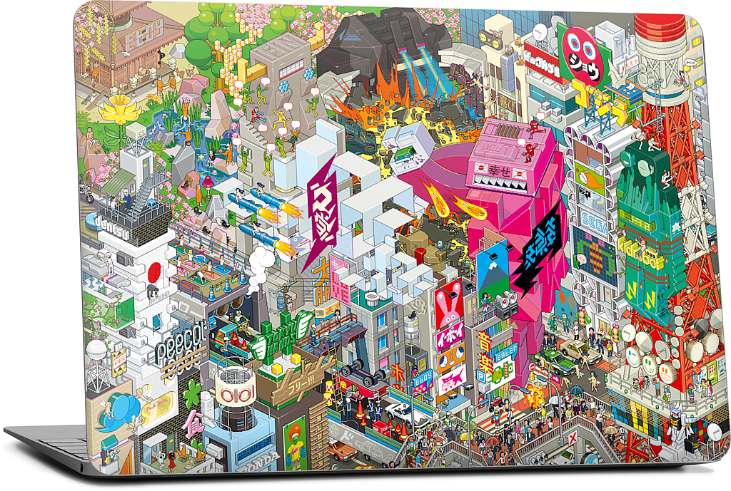 Tokyo MacBook Skin