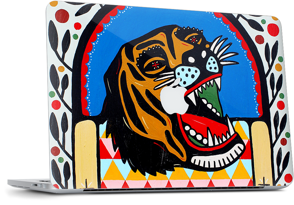 Tiger Coffin MacBook Skin