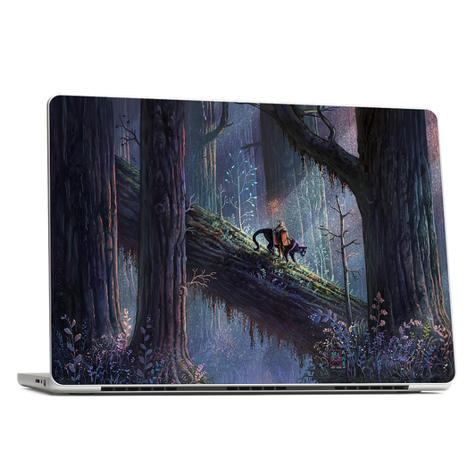 Emerging from the Deepness MacBook Skin