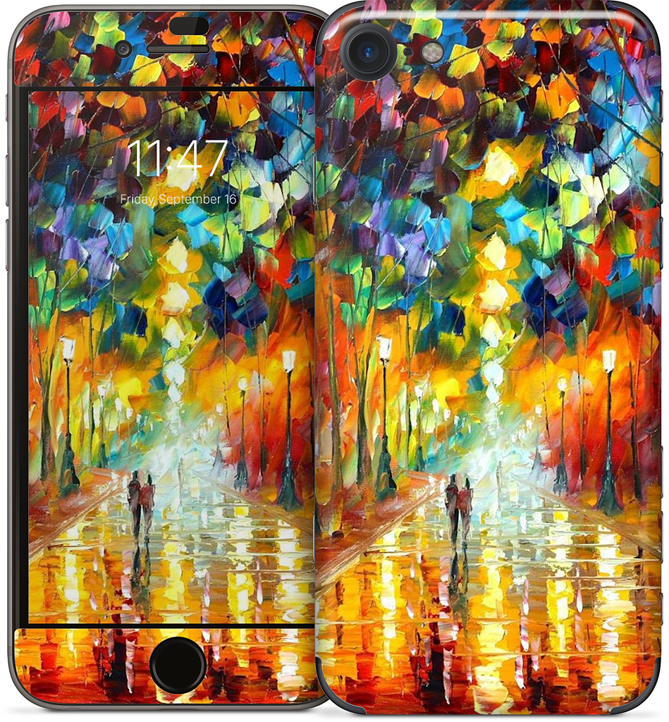 FAREWELL TO ANGER by Leonid Afremov iPhone Skin