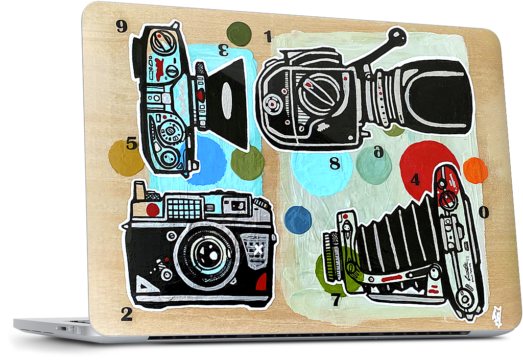 Watch It Happen MacBook Skin
