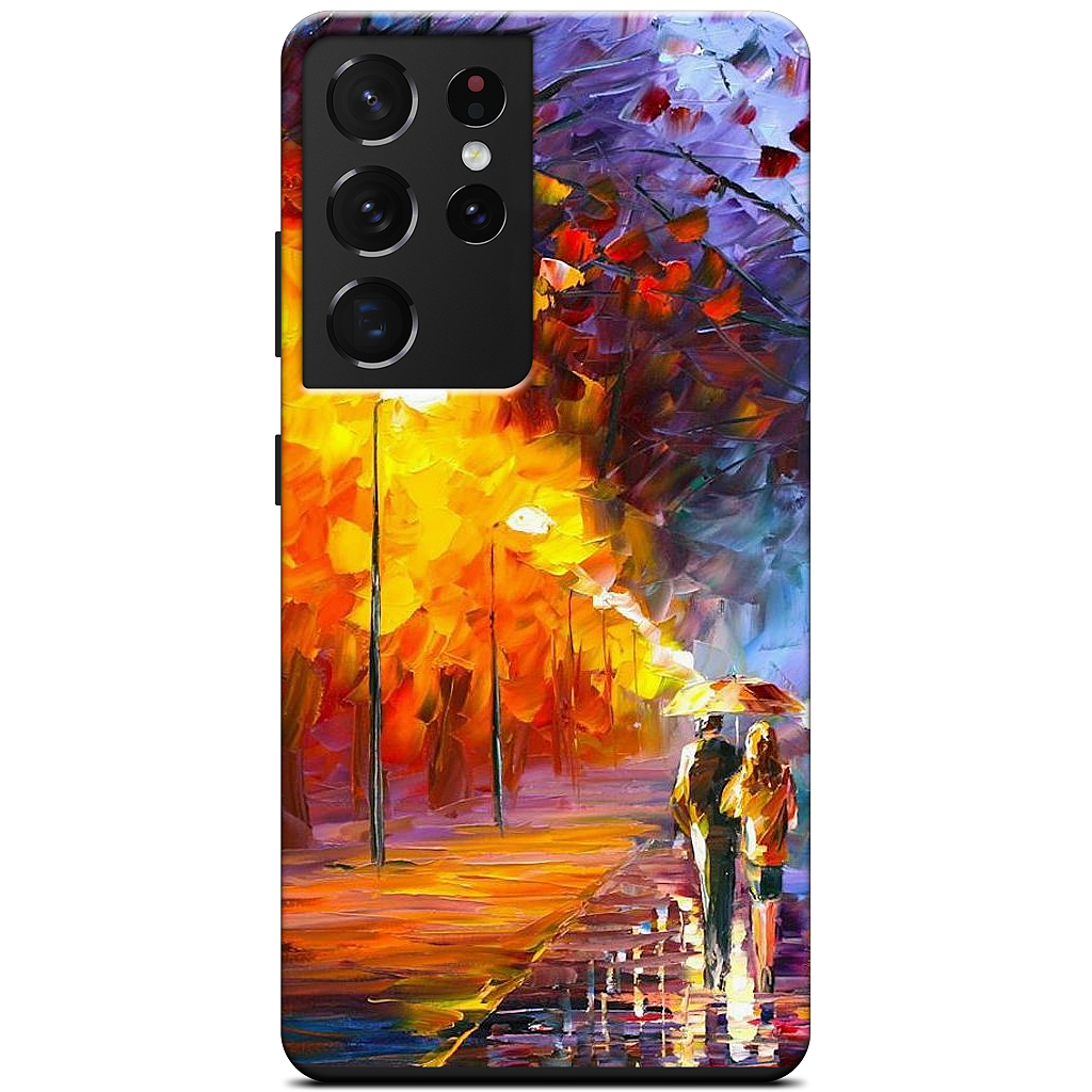 ALLEY BY THE LAKE by Leonid Afremov Samsung Case