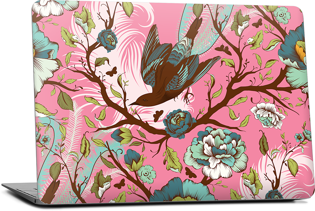 Tail Feathers MacBook Skin