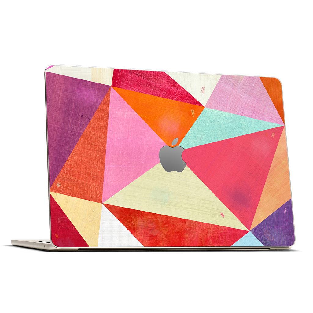 Pink Triangle MacBook Skin