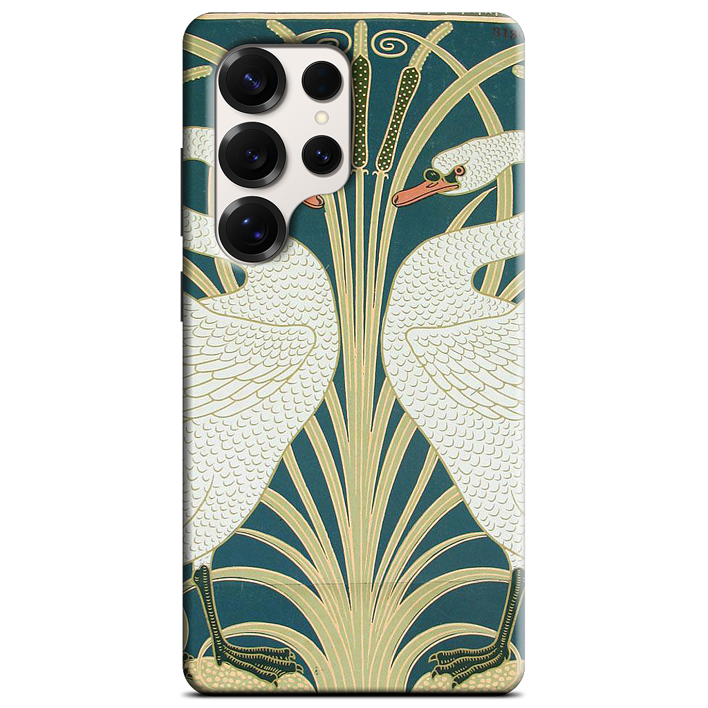 Swans and Irises Samsung Case