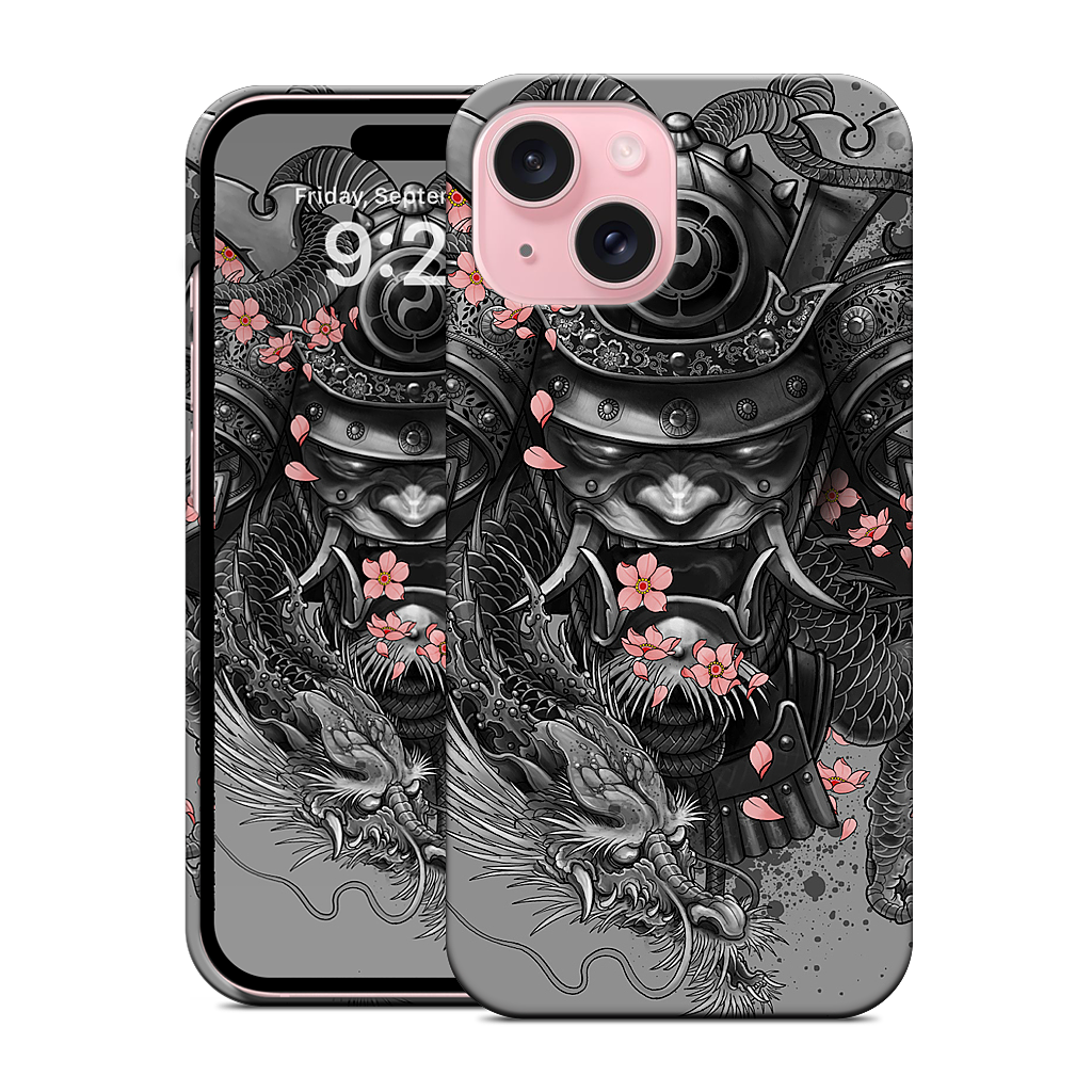 Samurai Dragon iPhone Case
