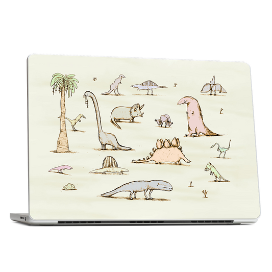 Dinosaurs MacBook Skin