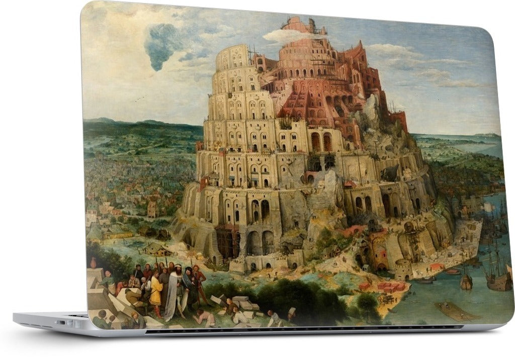 The Tower of Babel MacBook Skin