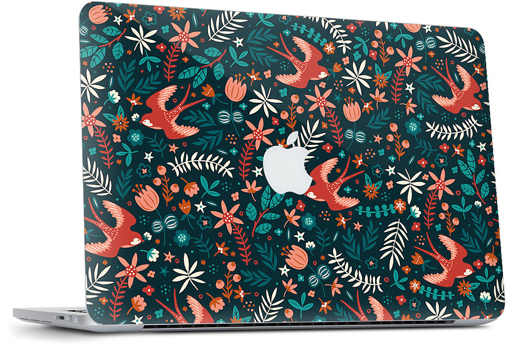 Flying Swallows MacBook Skin