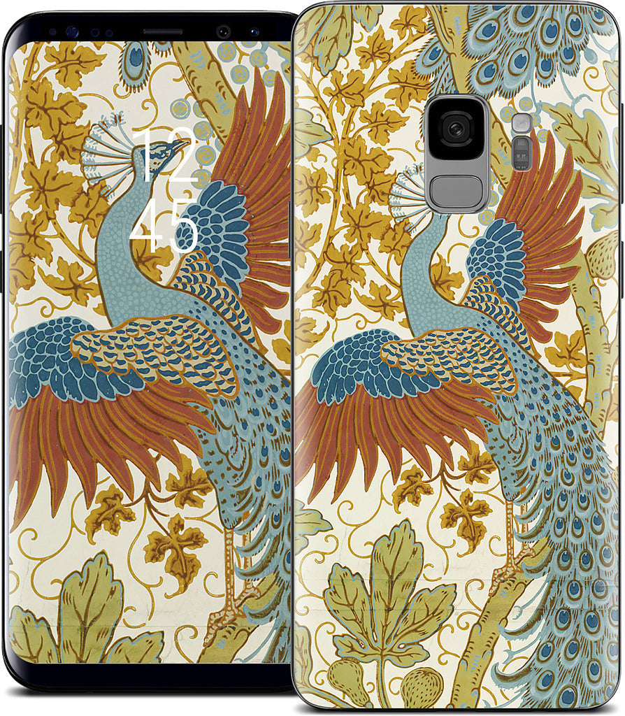 Fig and Peacock Samsung Skin