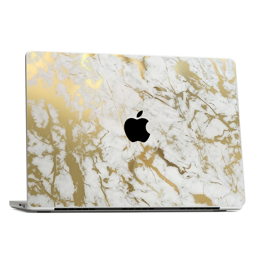 Gold Marble MacBook Skin