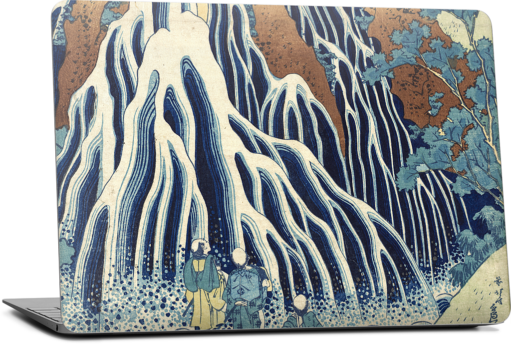 The Kirifuri Waterfall at Mt. Kurokami MacBook Skin