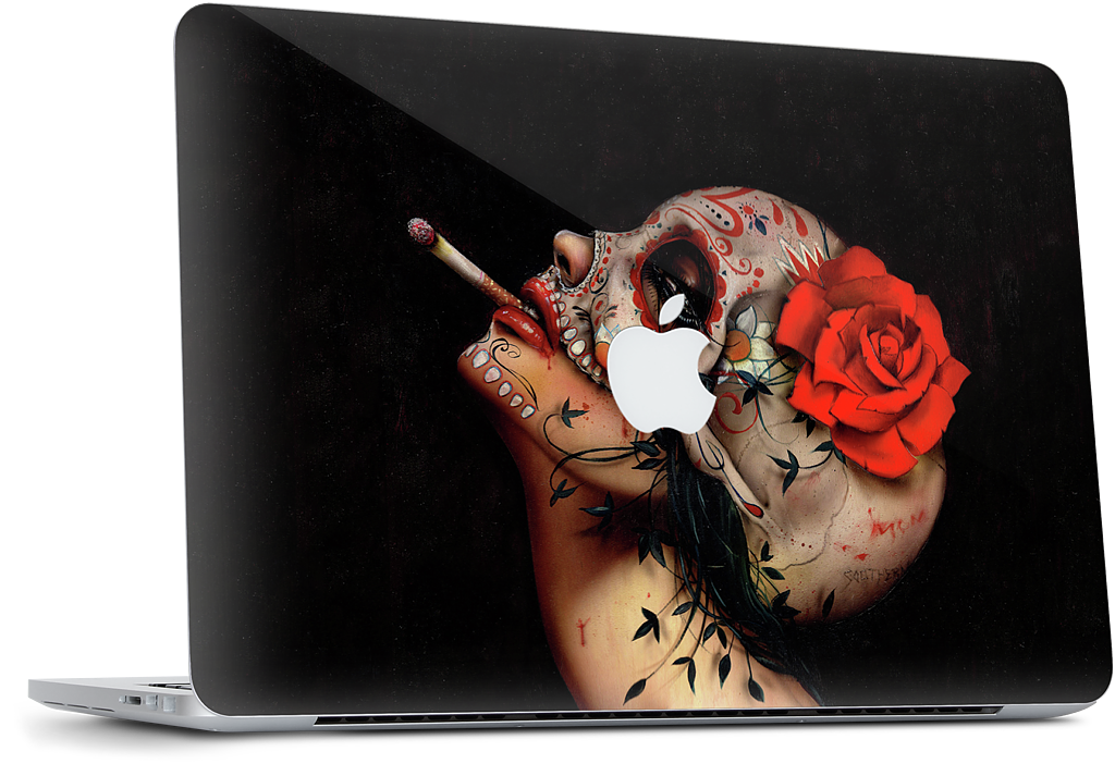 Viva La Muerte MacBook Skin