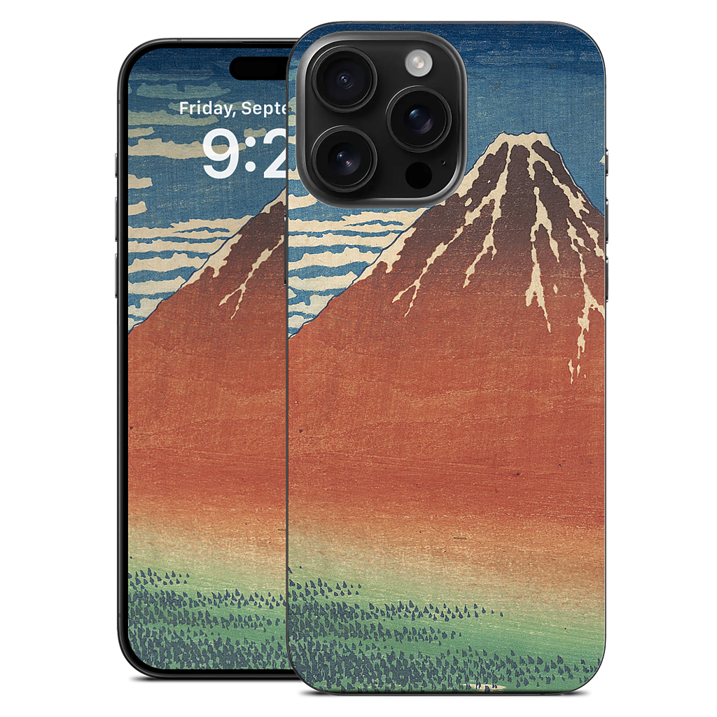 South Wind, Clear Sky (Gaifū Kaisei) iPhone Skin