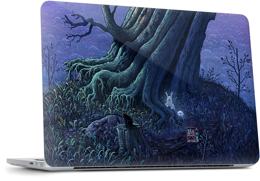 Spirits of Forgotten Places MacBook Skin