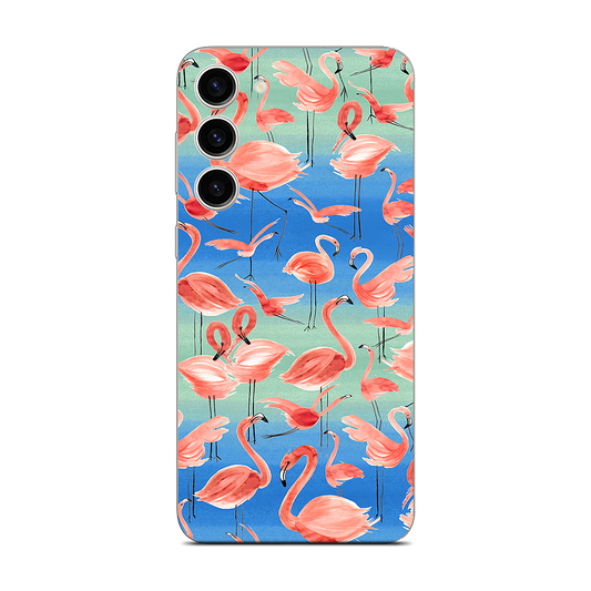 Flamingos Samsung Skin