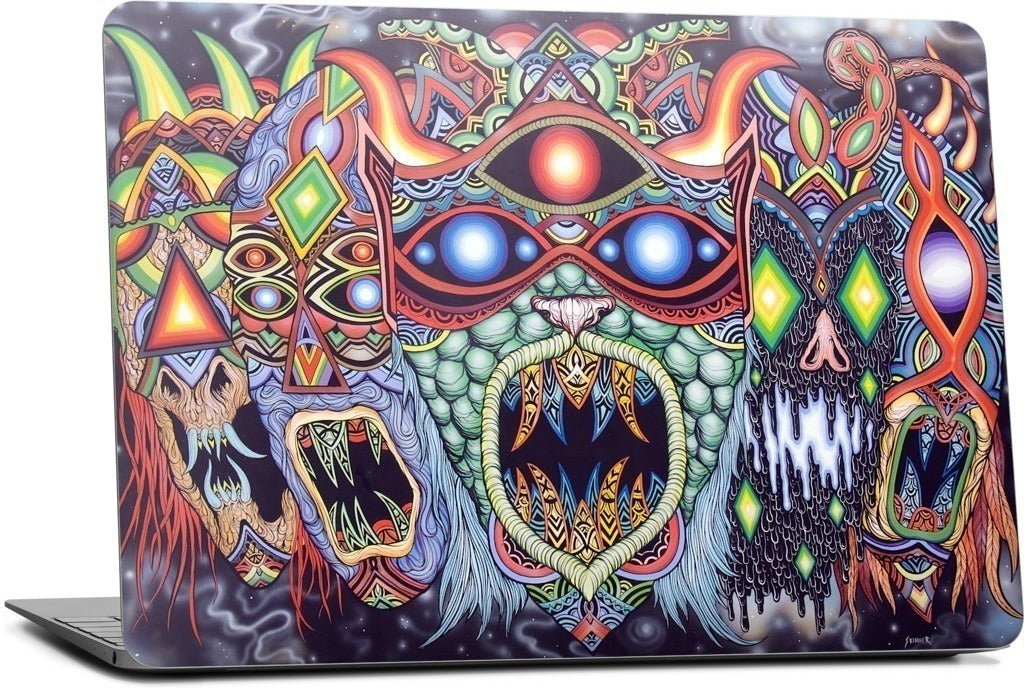 The Gods Beyond The Dark MacBook Skin