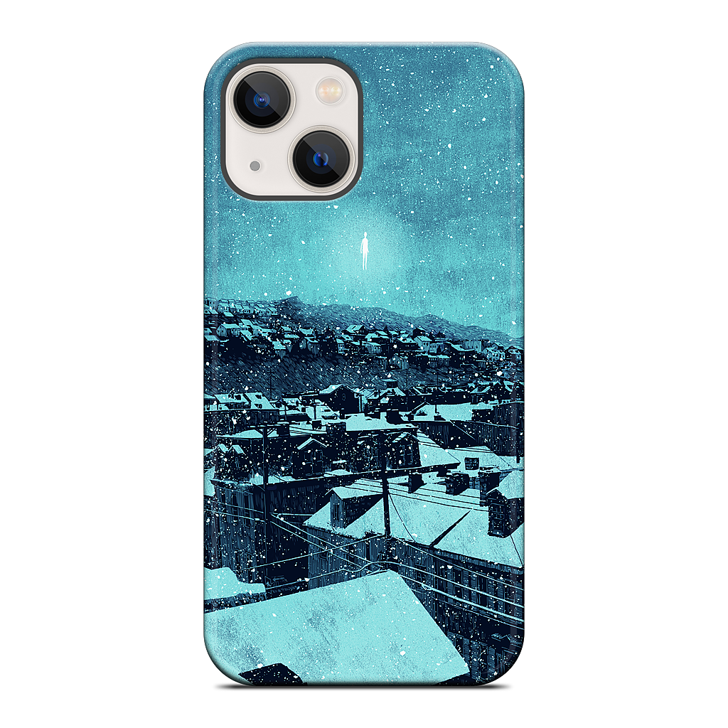 "we wait out the storm, and i am floored" iPhone Case