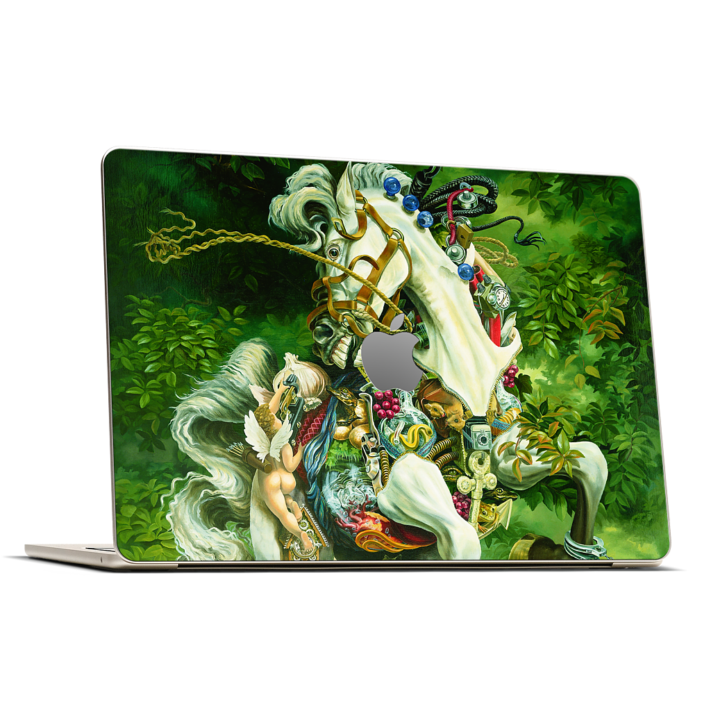 Knee-Jerk Reaction MacBook Skin