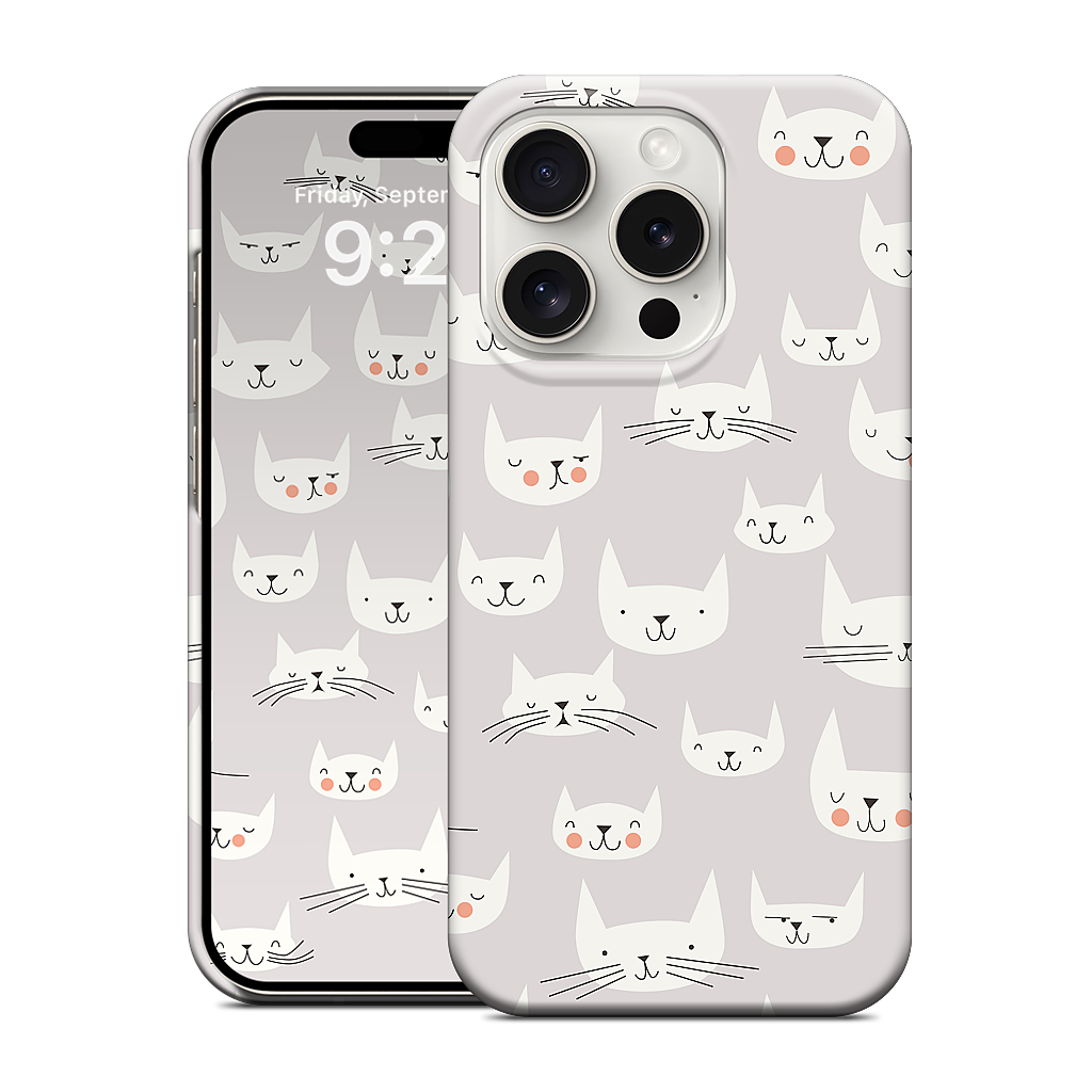 Cat Faces iPhone Case