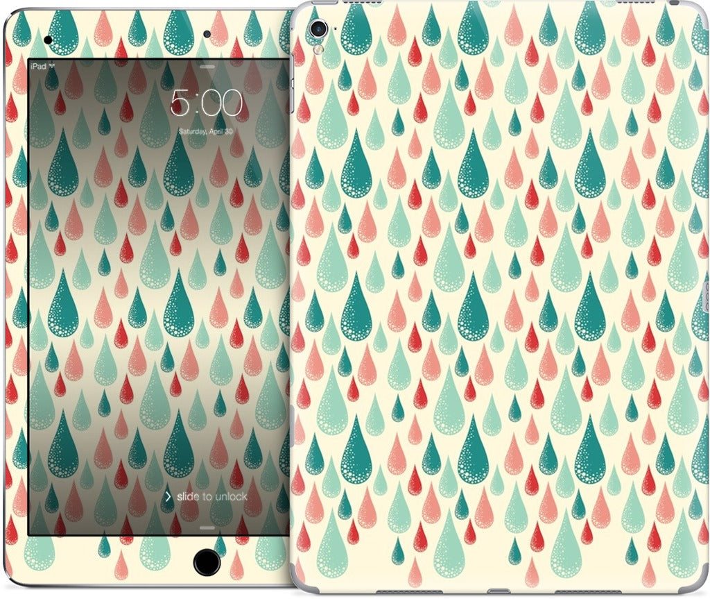 Rain Drops iPad Skin
