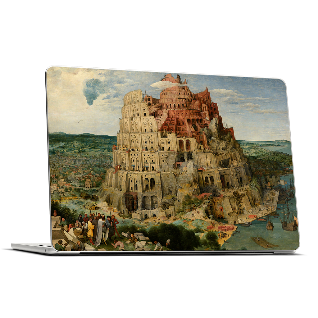 The Tower of Babel MacBook Skin