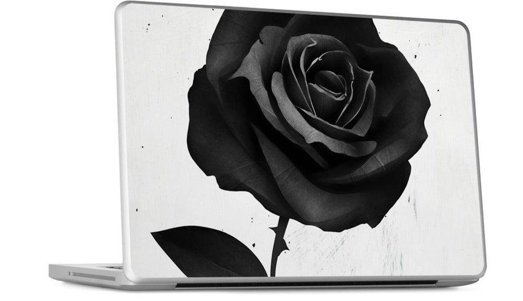 Fabric Rose MacBook Skin