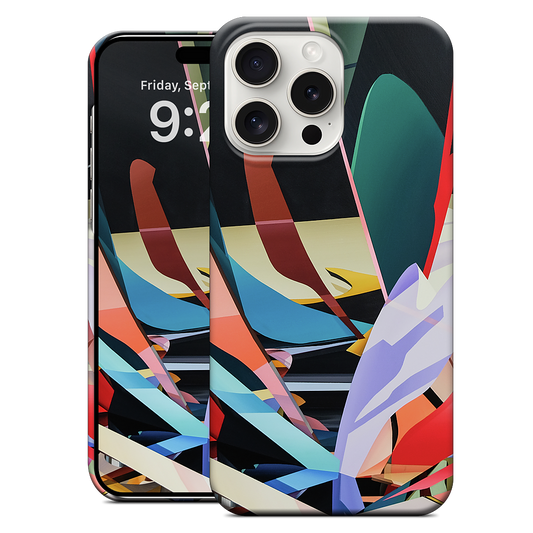 Pellucid Pathways IV iPhone Case