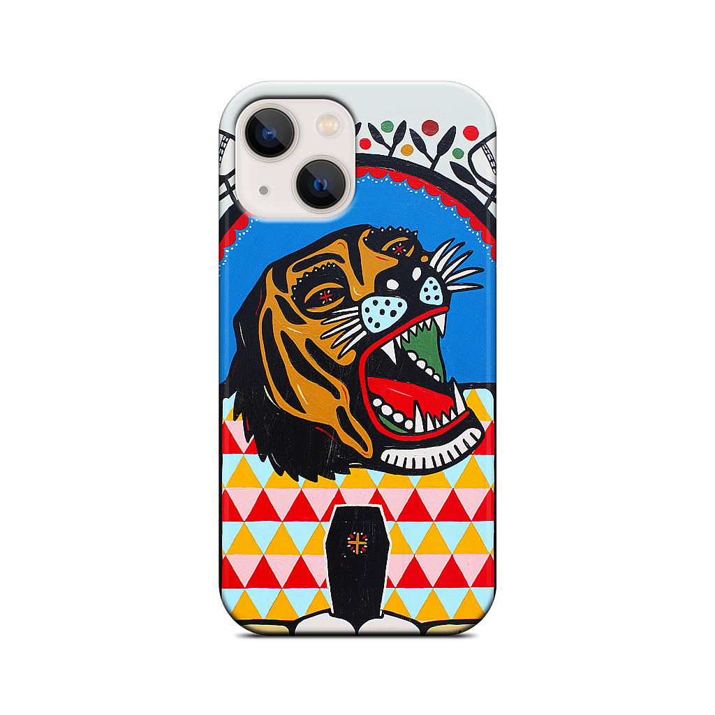 Tiger Coffin iPhone Case