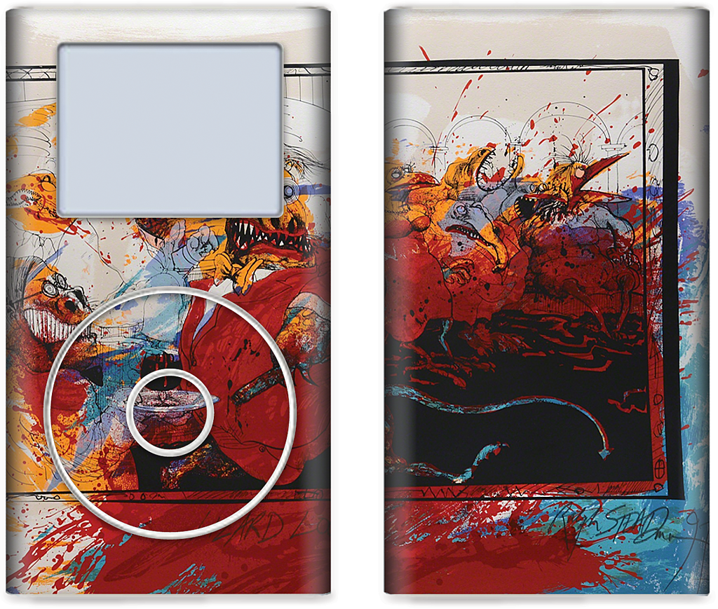 Lizard Lounge iPod Skin