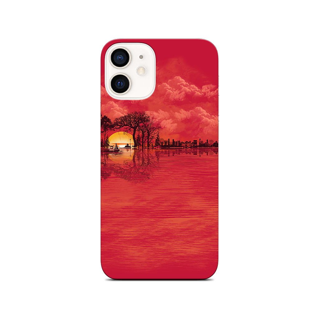 Musical Sunset iPhone Skin