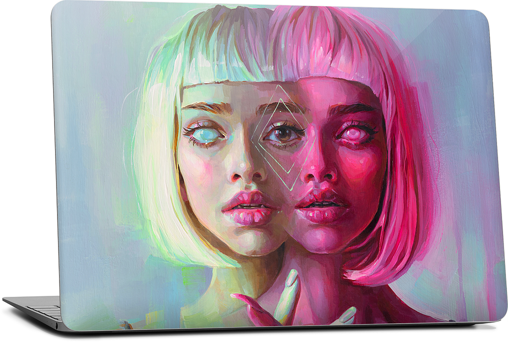 Double MacBook Skin