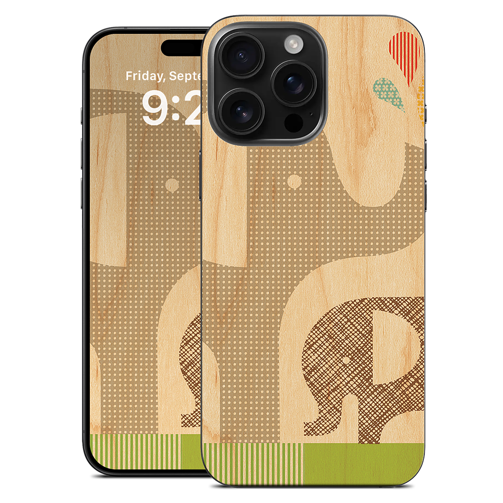 Elephant with Calf iPhone Skin