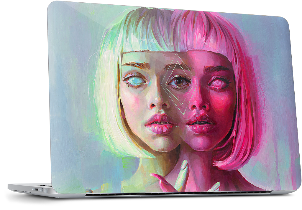 Double MacBook Skin