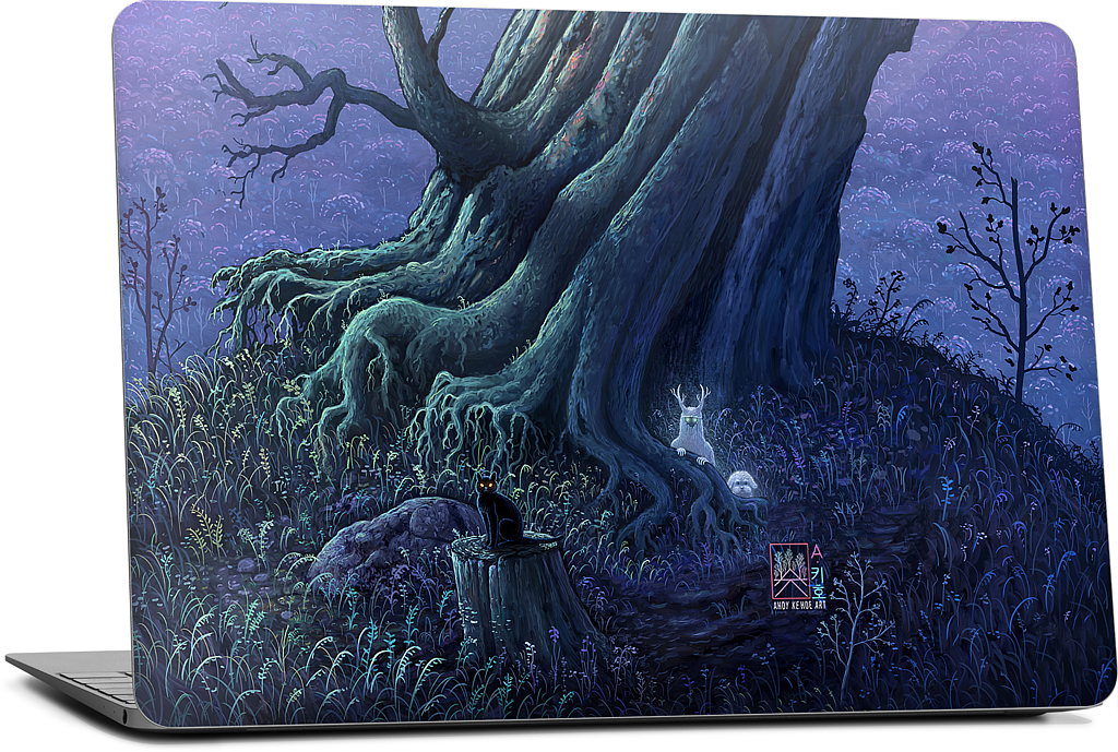 Spirits of Forgotten Places MacBook Skin